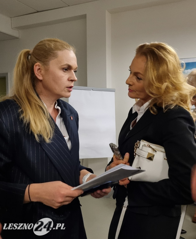 Minister edukacji w Lesznie