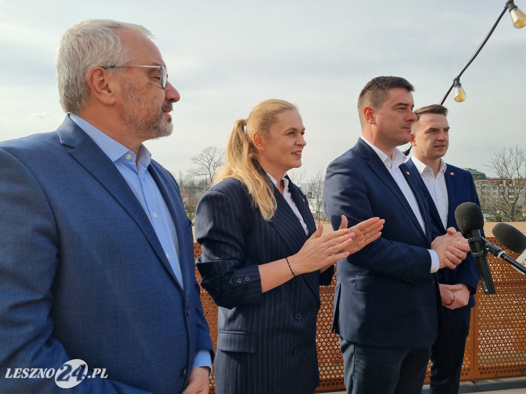 Minister edukacji w Lesznie