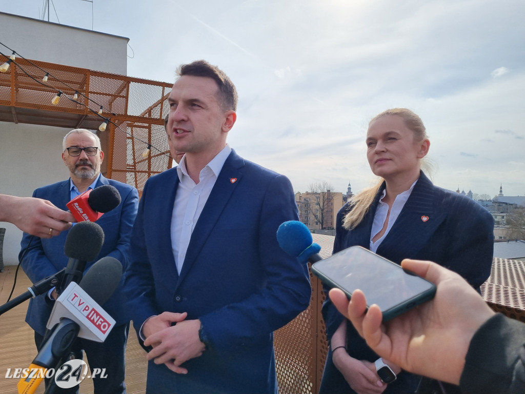 Minister edukacji w Lesznie