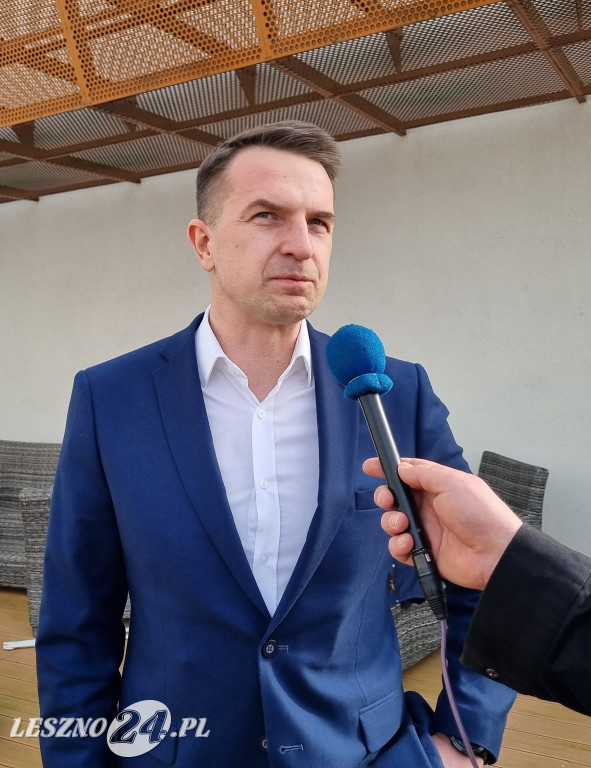 Minister edukacji w Lesznie