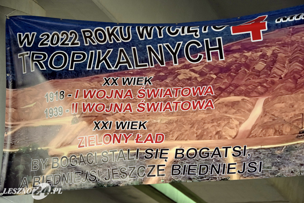 Strajk Rolników na węźle S5/DK12 Leszno-Zachód