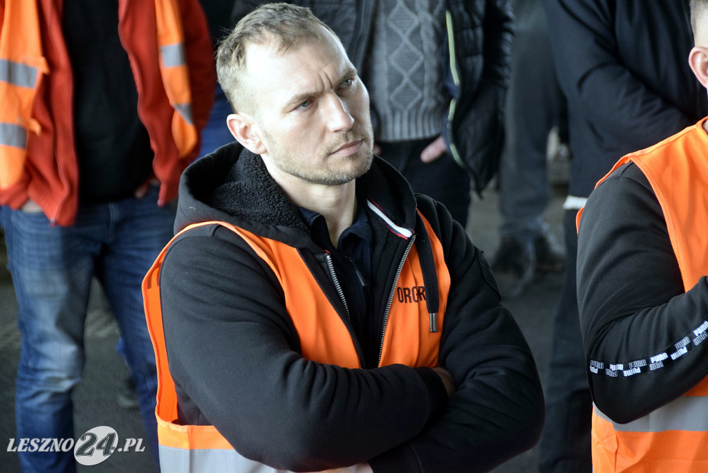 Strajk Rolników na węźle S5/DK12 Leszno-Zachód