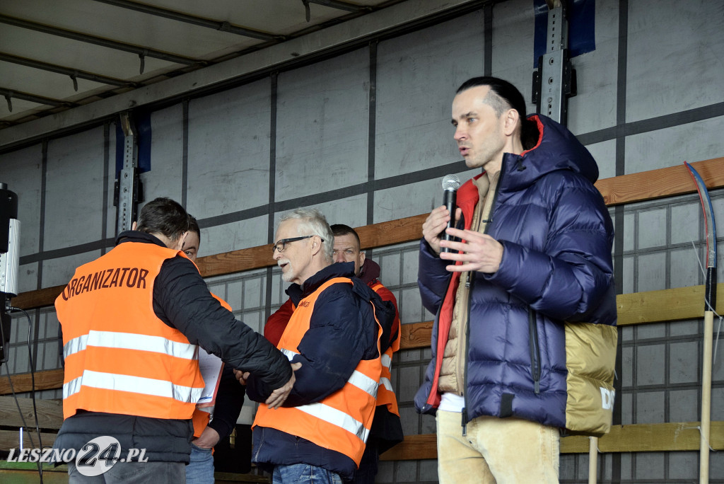 Strajk Rolników na węźle S5/DK12 Leszno-Zachód