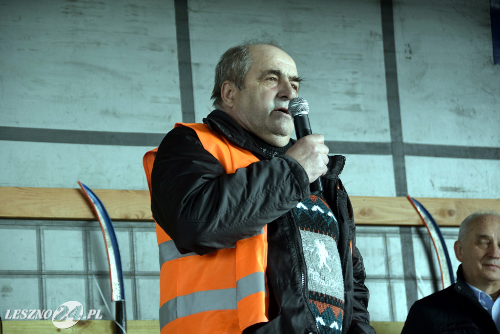 Strajk Rolników na węźle S5/DK12 Leszno-Zachód