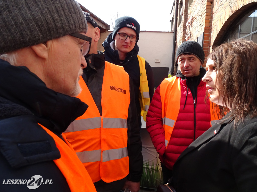Rolnicy przyjechali na konwencję PiS w Lesznie
