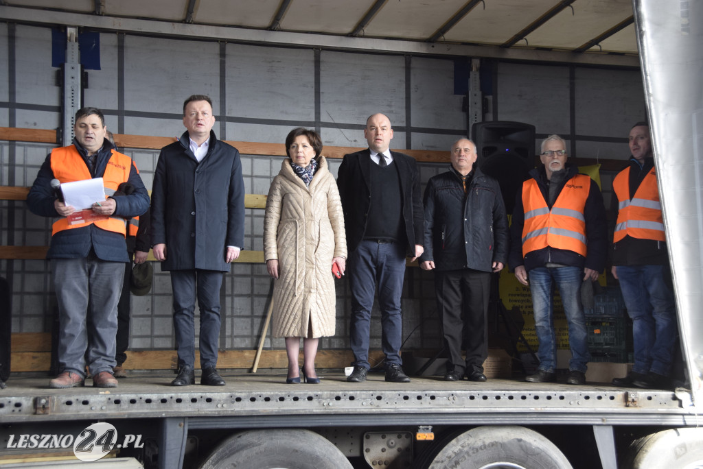 Protestujący rolnicy przepytali polityków PiS