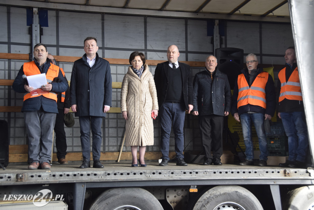 Protestujący rolnicy przepytali polityków PiS