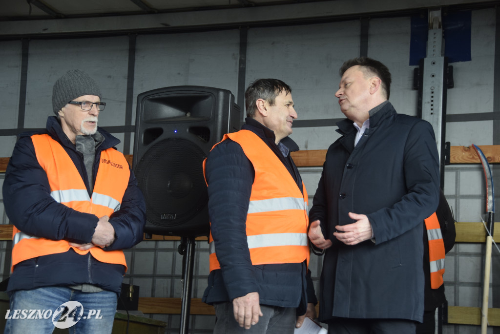Protestujący rolnicy przepytali polityków PiS