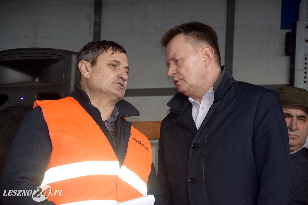 Protestujący rolnicy przepytali polityków PiS