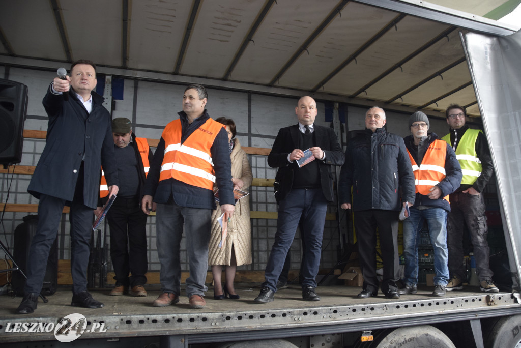 Protestujący rolnicy przepytali polityków PiS