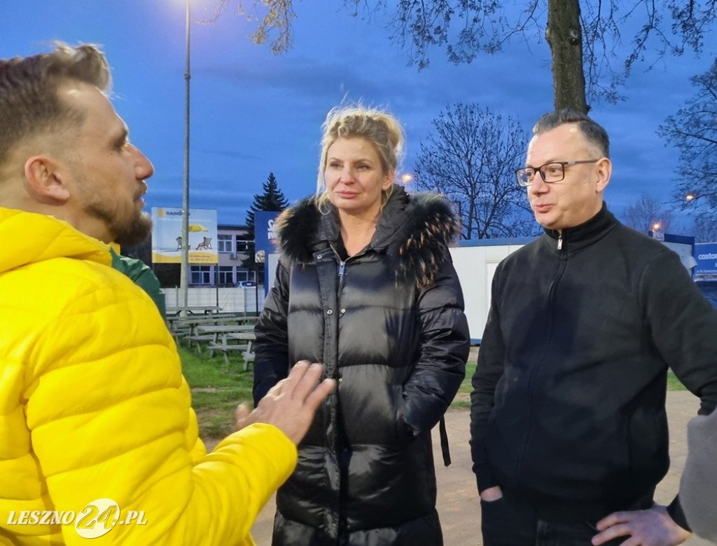 Pierwszy trening LKS Szawer Leszno