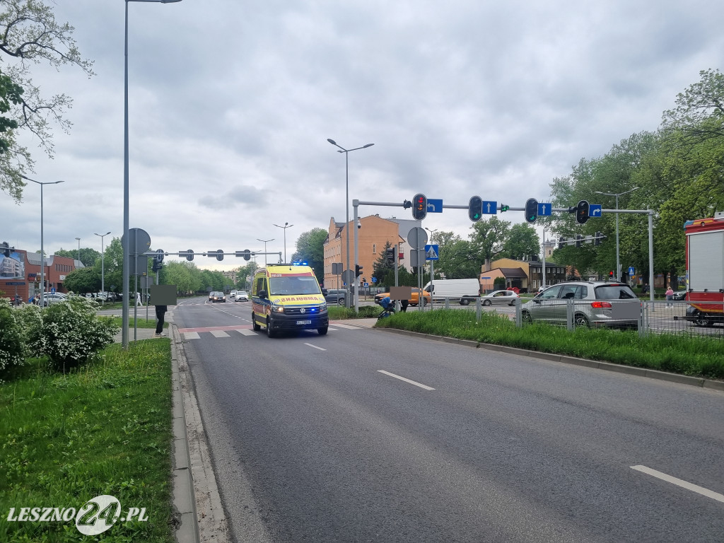 Zderzenie na al. Jana Pawła II