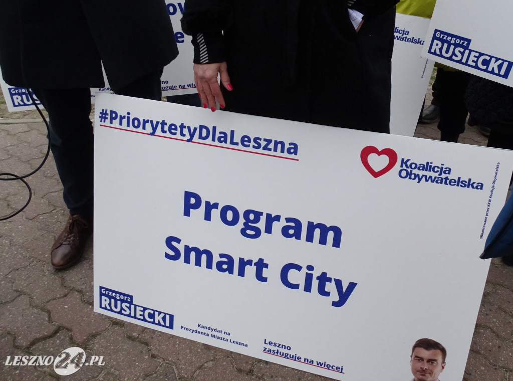 Obietnice wyborcze G. Rusieckiego i KO w Lesznie