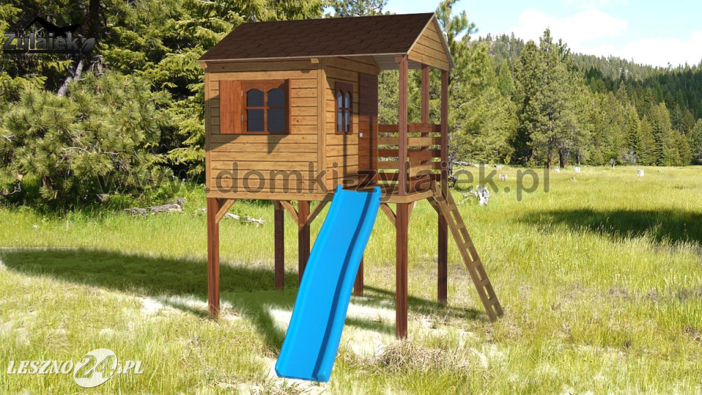 Drewniane domki firmy Zylajek