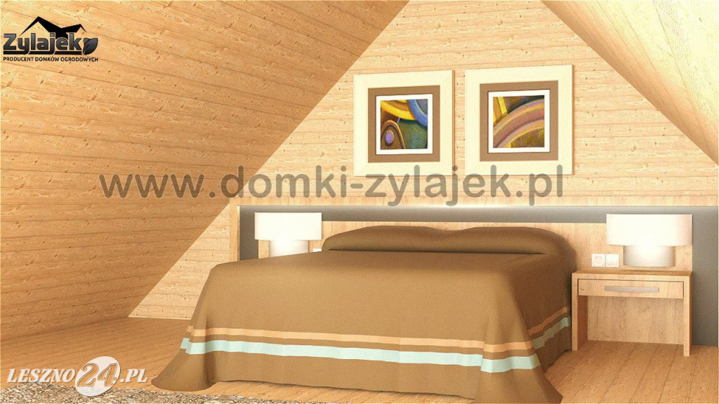 Drewniane domki firmy Zylajek