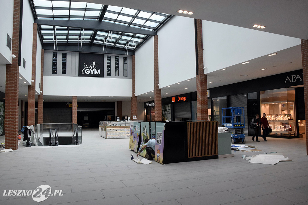 Galeria Starówka dzień przed oficjalnym otwarciem