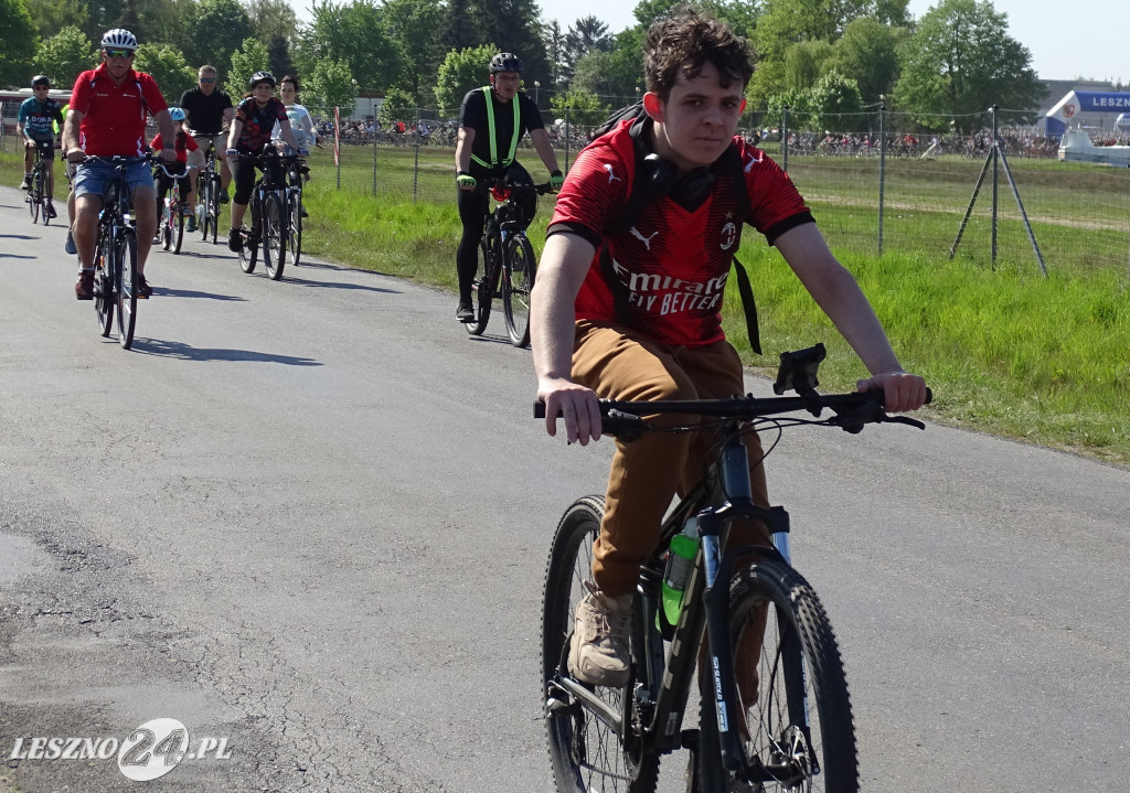 Rowerowa Majówka 2024 w Lesznie. Na trasie