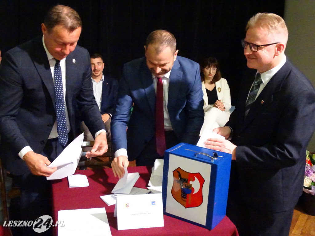 Pierwsza sesja Rady Miejskiej Leszna 2024-2029