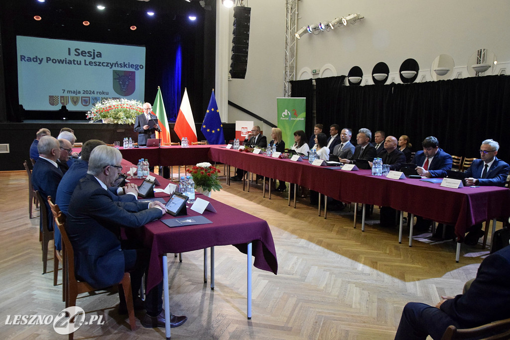 I Sesja Rady Powiatu Leszczyńskiego