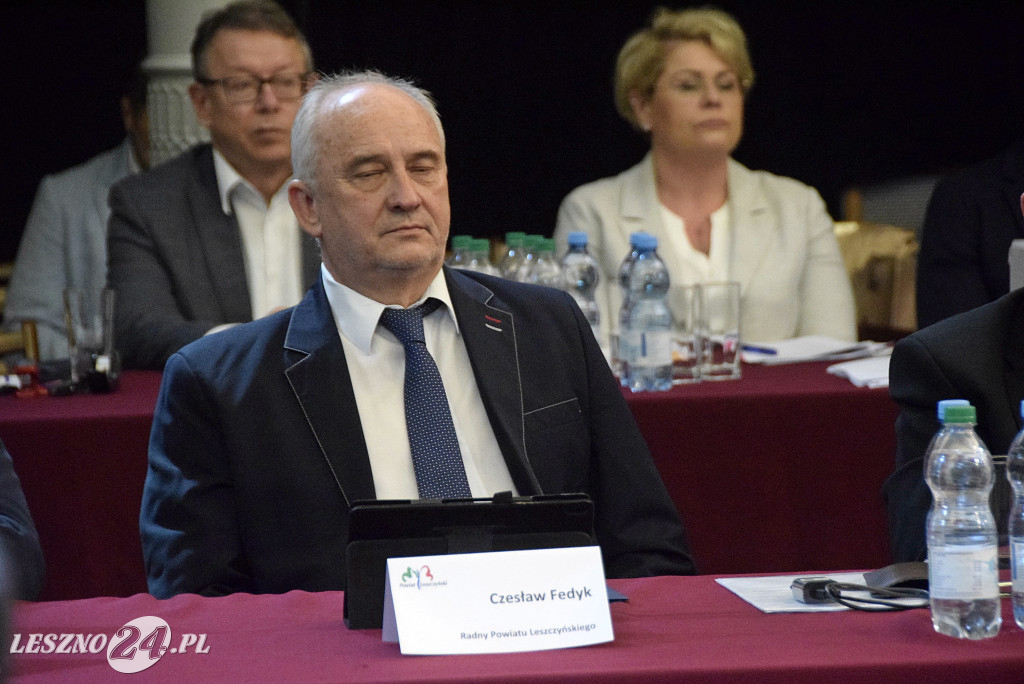 I Sesja Rady Powiatu Leszczyńskiego