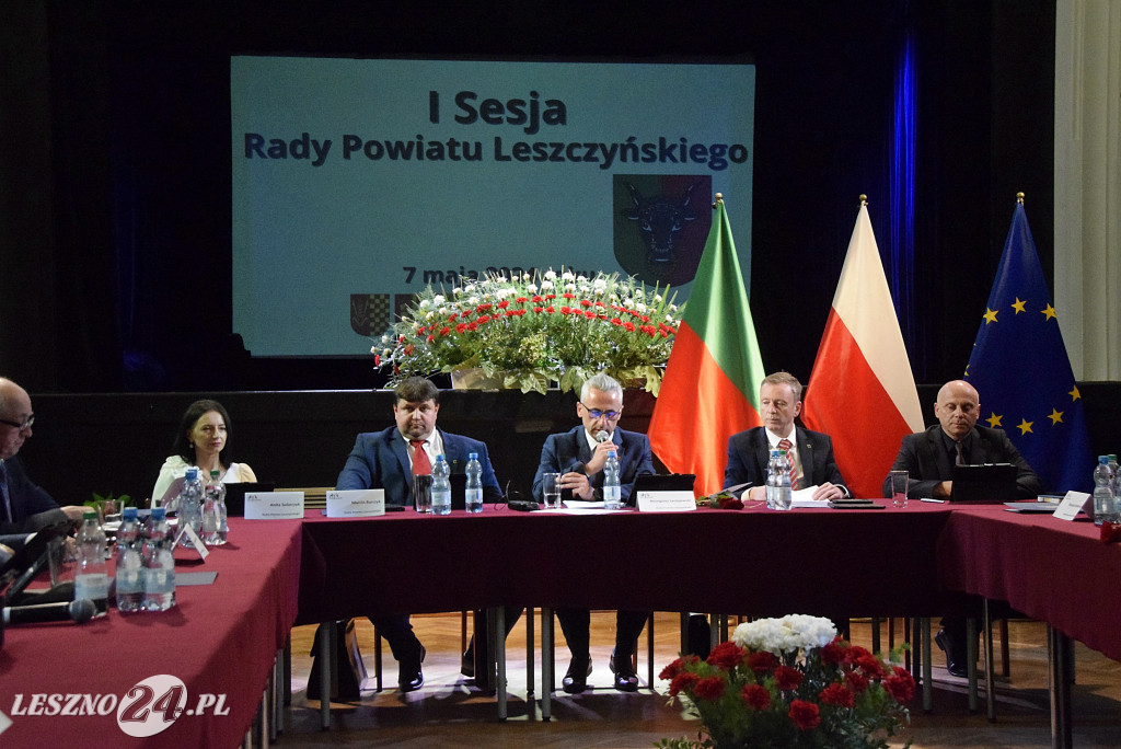 I Sesja Rady Powiatu Leszczyńskiego