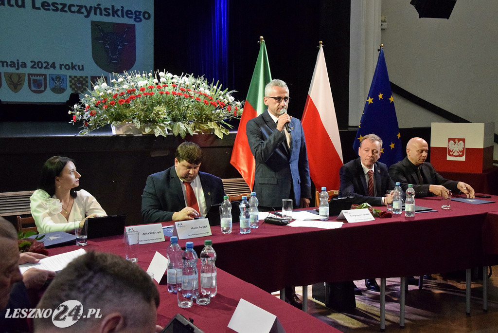 I Sesja Rady Powiatu Leszczyńskiego