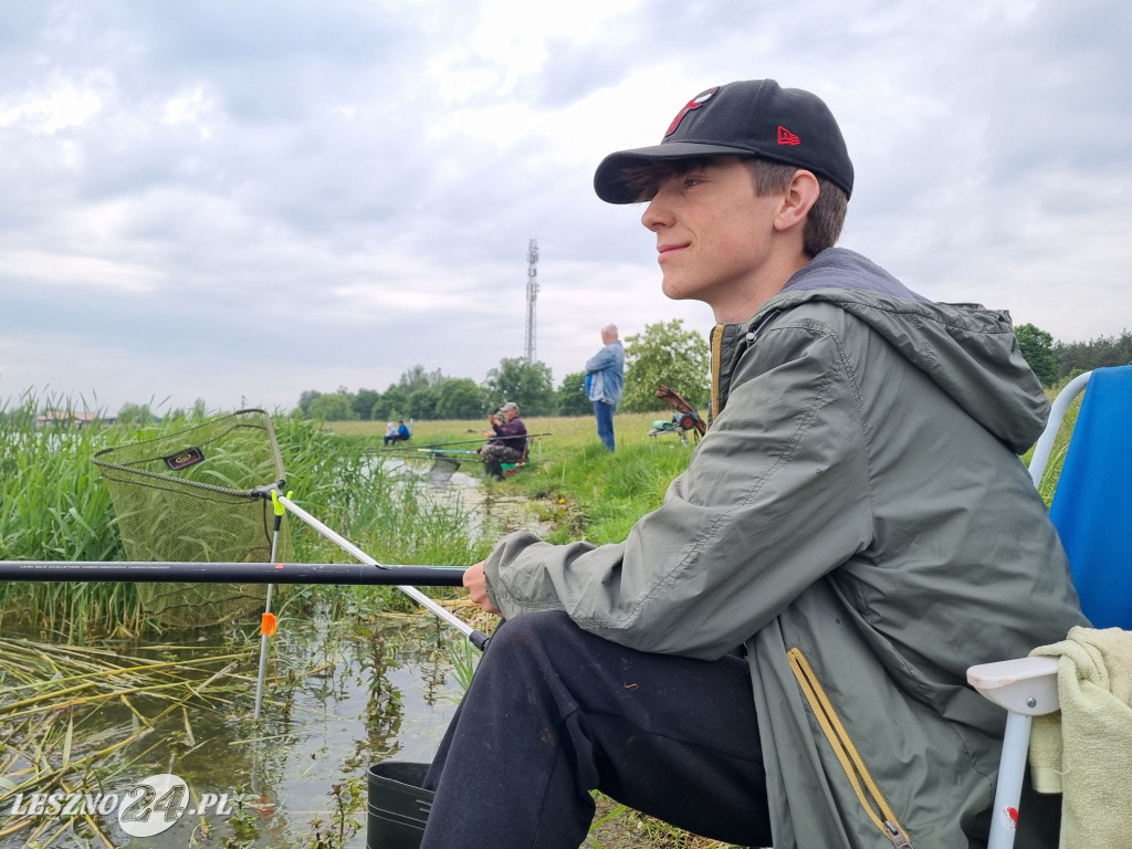 Zawody wędkarskie dla dzieci w Rydzynie