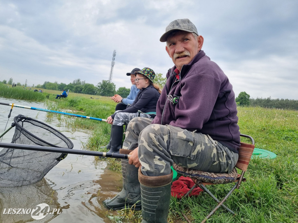 Zawody wędkarskie dla dzieci w Rydzynie