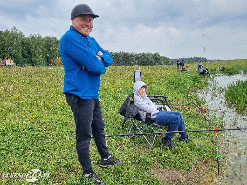 Zawody wędkarskie dla dzieci w Rydzynie