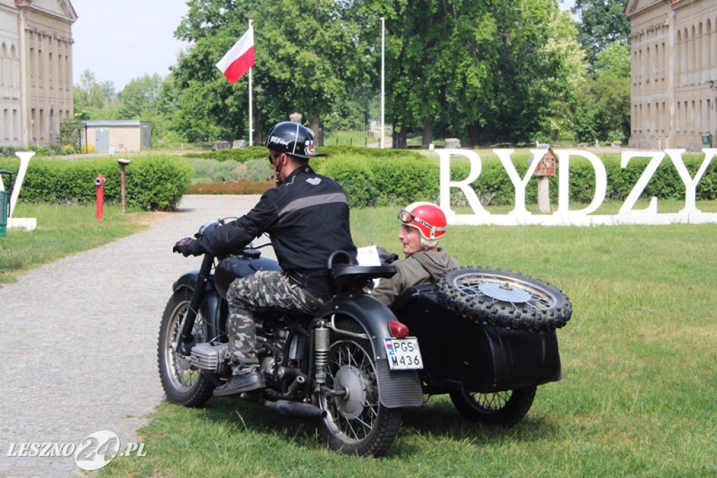 Mnóstwo zabytkowych pojazdów na rajdzie
