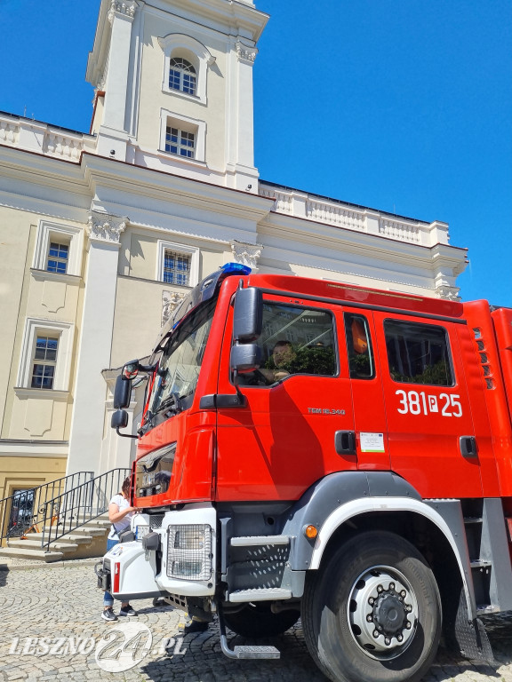 Alarm pożarowy w Ratuszu