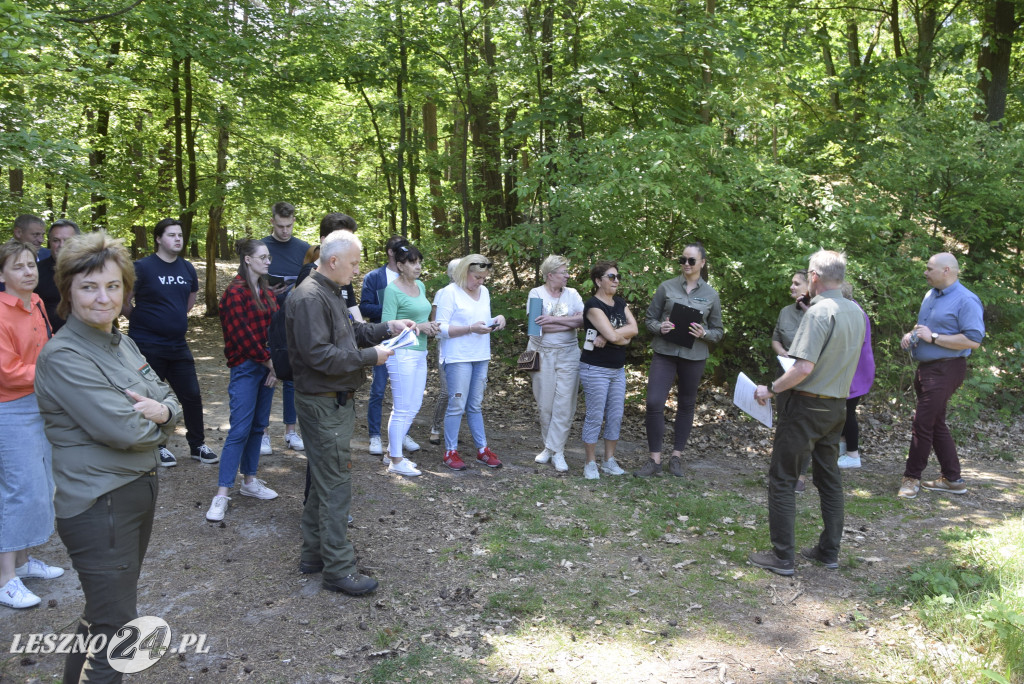 Spotkanie konsultacyjne w leszczyńskich lasach