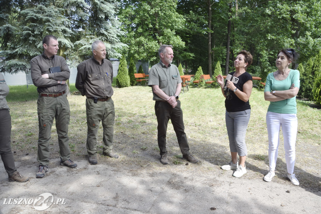 Spotkanie konsultacyjne w leszczyńskich lasach