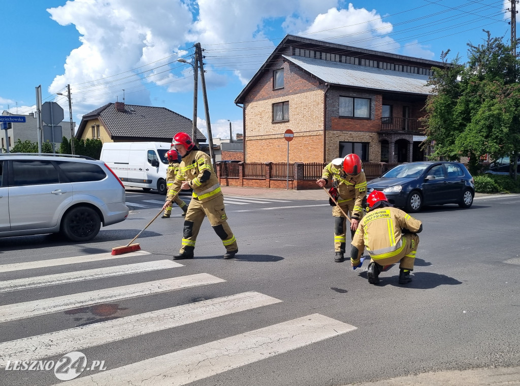 Kolizja przy ul. Święciechowskiej