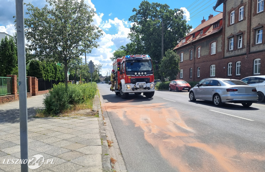 Kolizja przy ul. Święciechowskiej