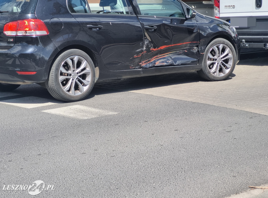 Kolizja przy ul. Święciechowskiej