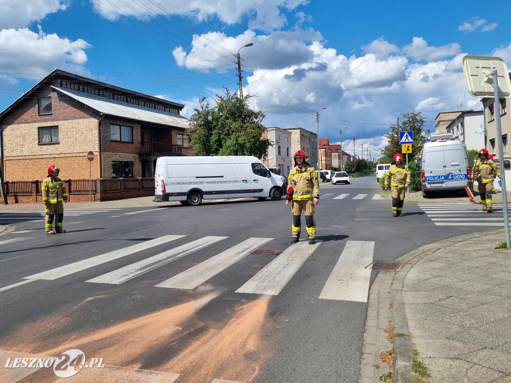 Kolizja przy ul. Święciechowskiej