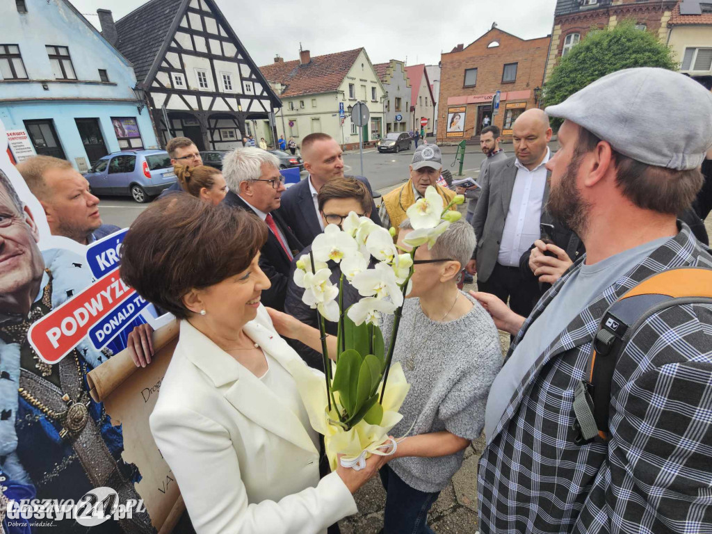 Beata Szydło w Poniecu