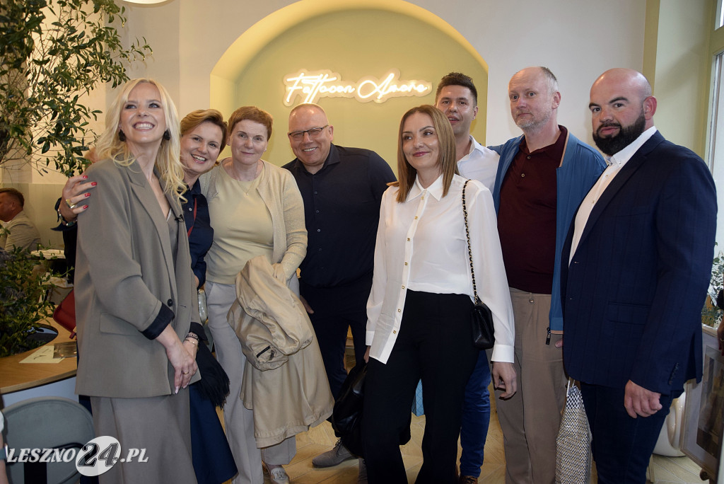 Otwarcie kawiarni Gusto D'Italia w Lesznie