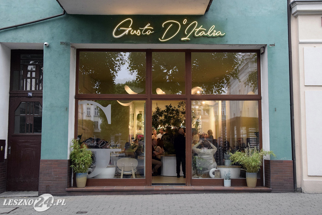 Otwarcie kawiarni Gusto D'Italia w Lesznie