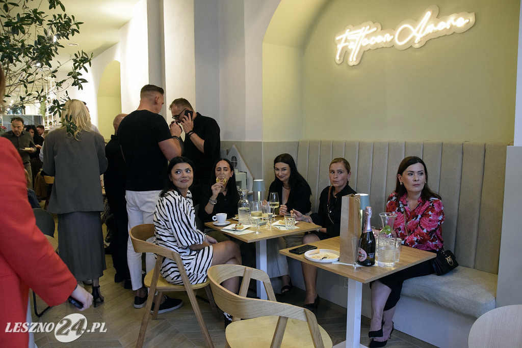 Otwarcie kawiarni Gusto D'Italia w Lesznie