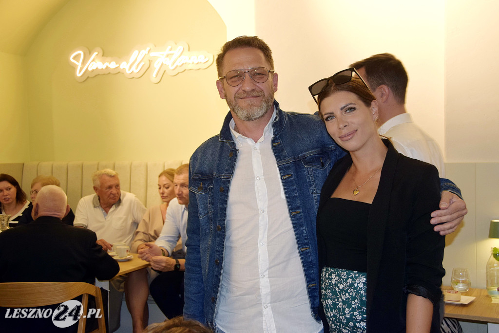 Otwarcie kawiarni Gusto D'Italia w Lesznie