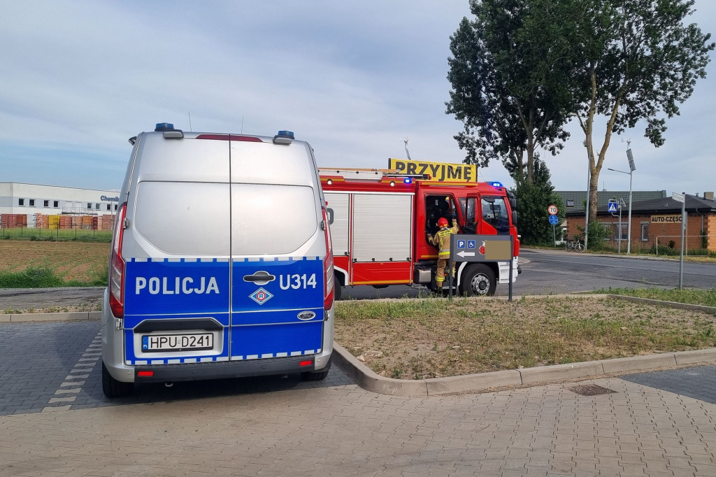 Kolizja przy ul. Kosmonautów