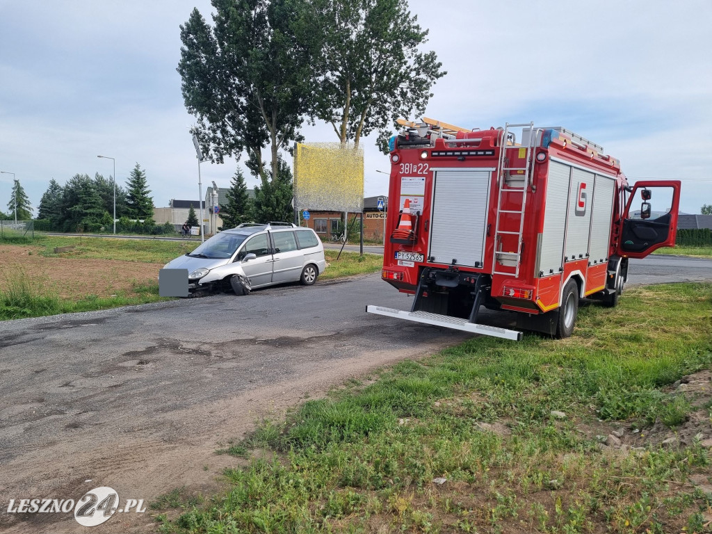 Kolizja przy ul. Kosmonautów