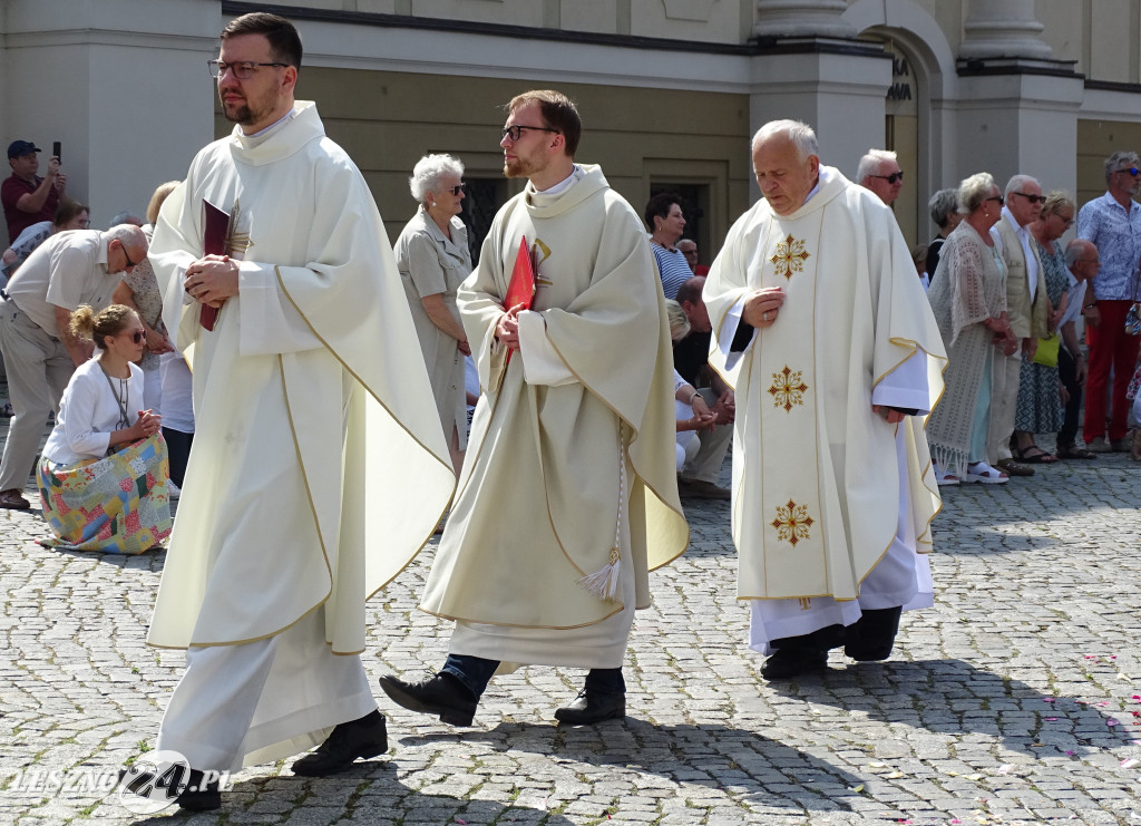 Boże Ciało 2024 w Lesznie