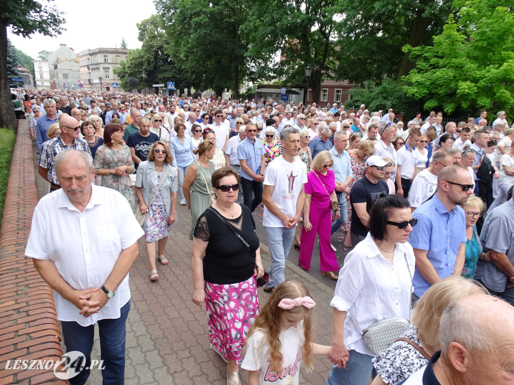 Boże Ciało 2024 w Lesznie