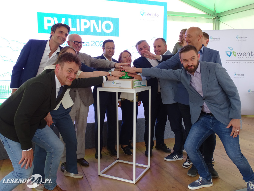Otwarcie farmy fotowoltaicznej w Lipnie