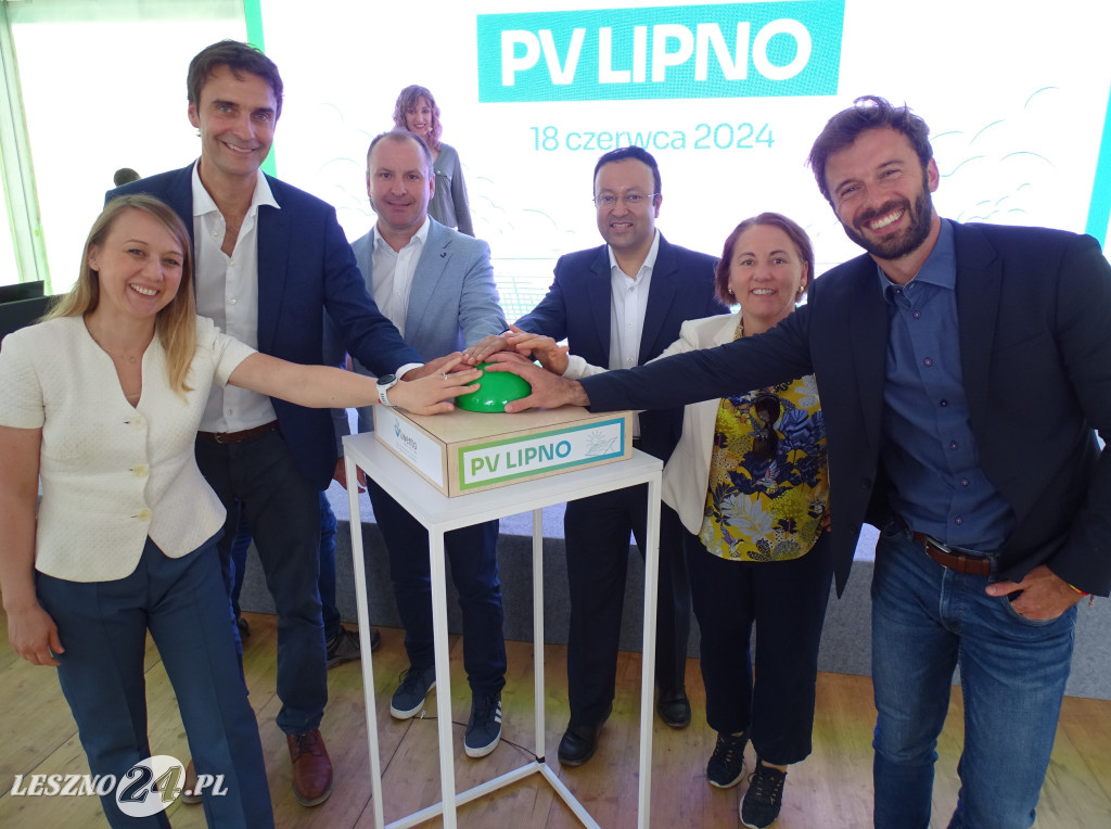 Otwarcie farmy fotowoltaicznej w Lipnie