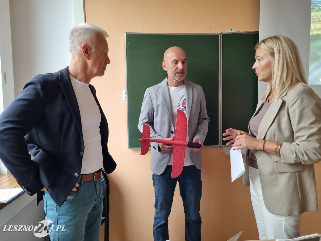Piloci na leszczyńskim ANS