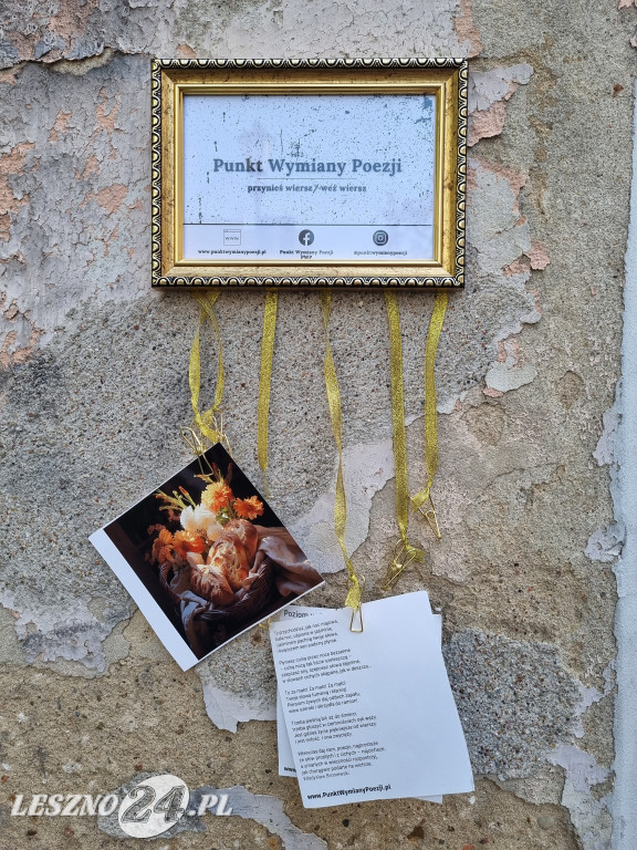 Leszno ma Punkt Wymiany Poezji